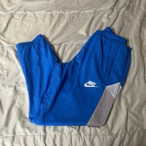 Nike Kids Blue and Gray Joggers